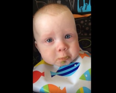 baby cries to singing mother